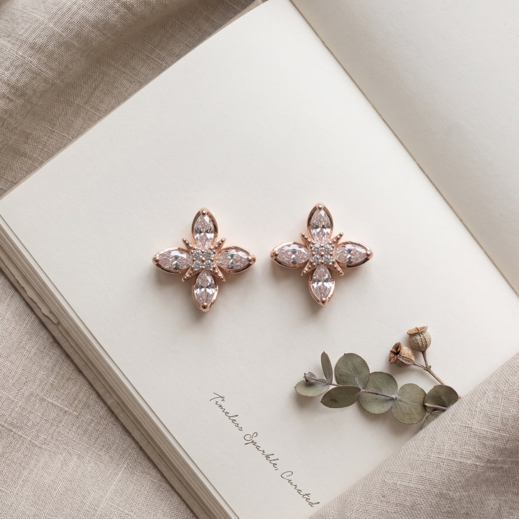Petal Four Stud