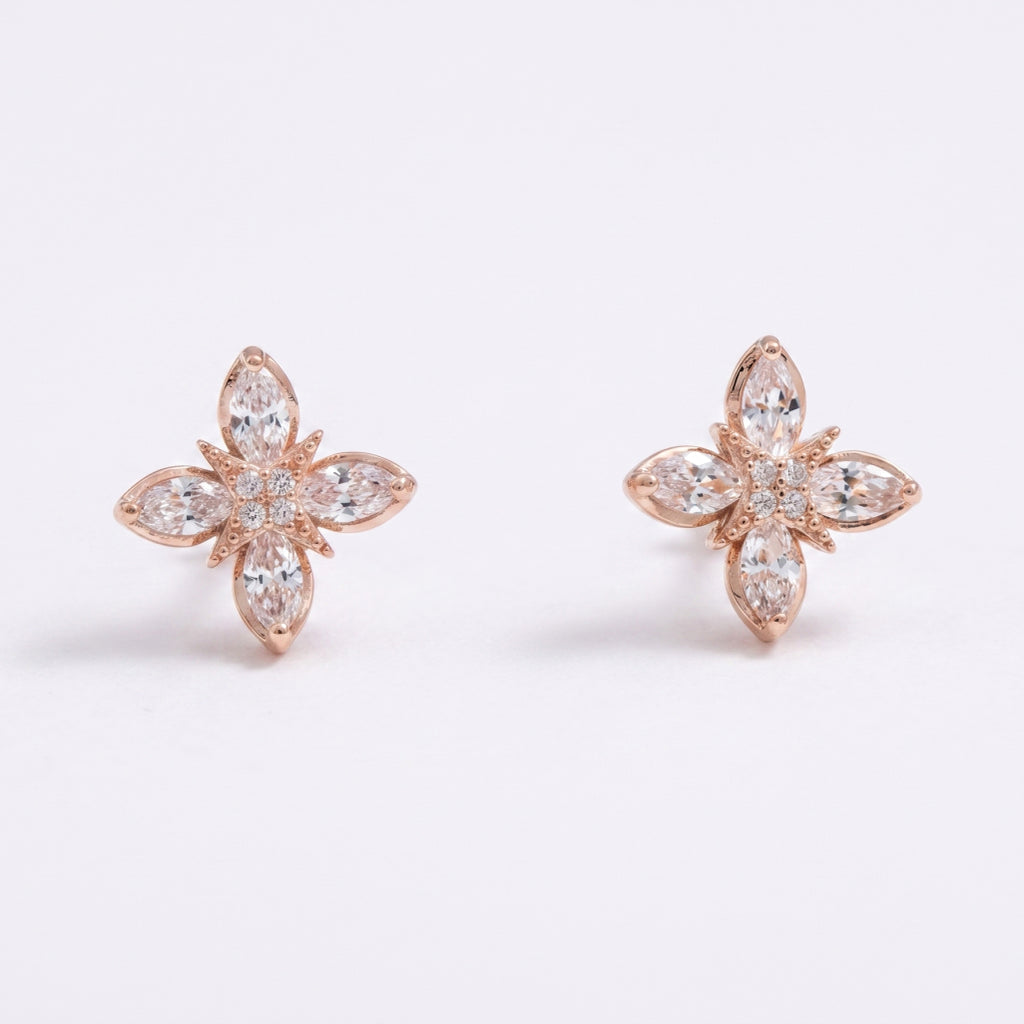 Petal Four Stud