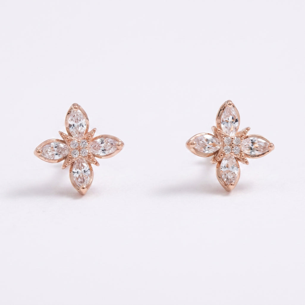 Petal Four Stud