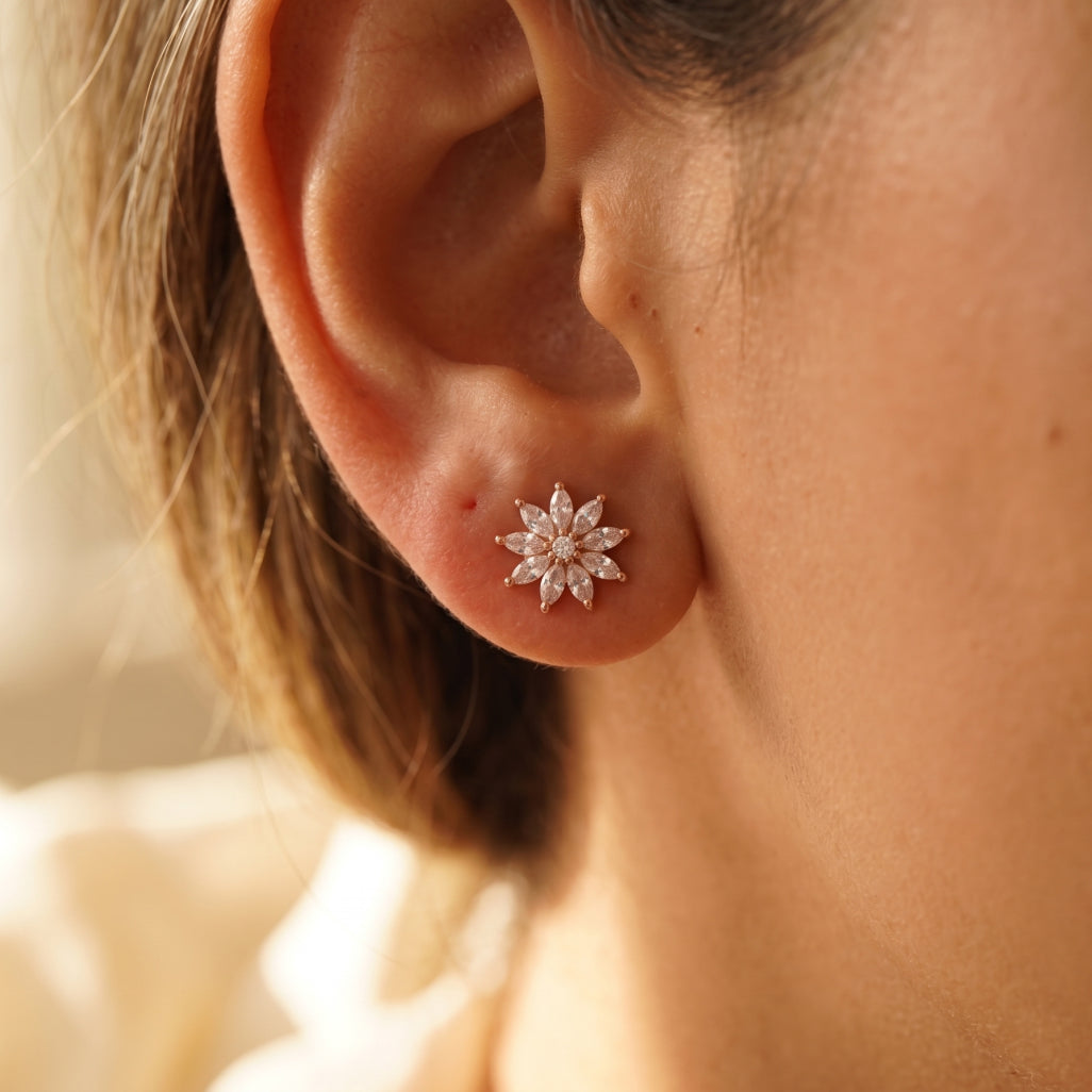 Snowbloom Cluster Studs