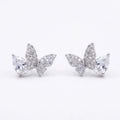 Blush Crown Stud Earrings