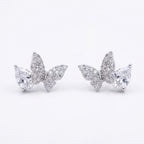 Blush Crown Stud Earrings