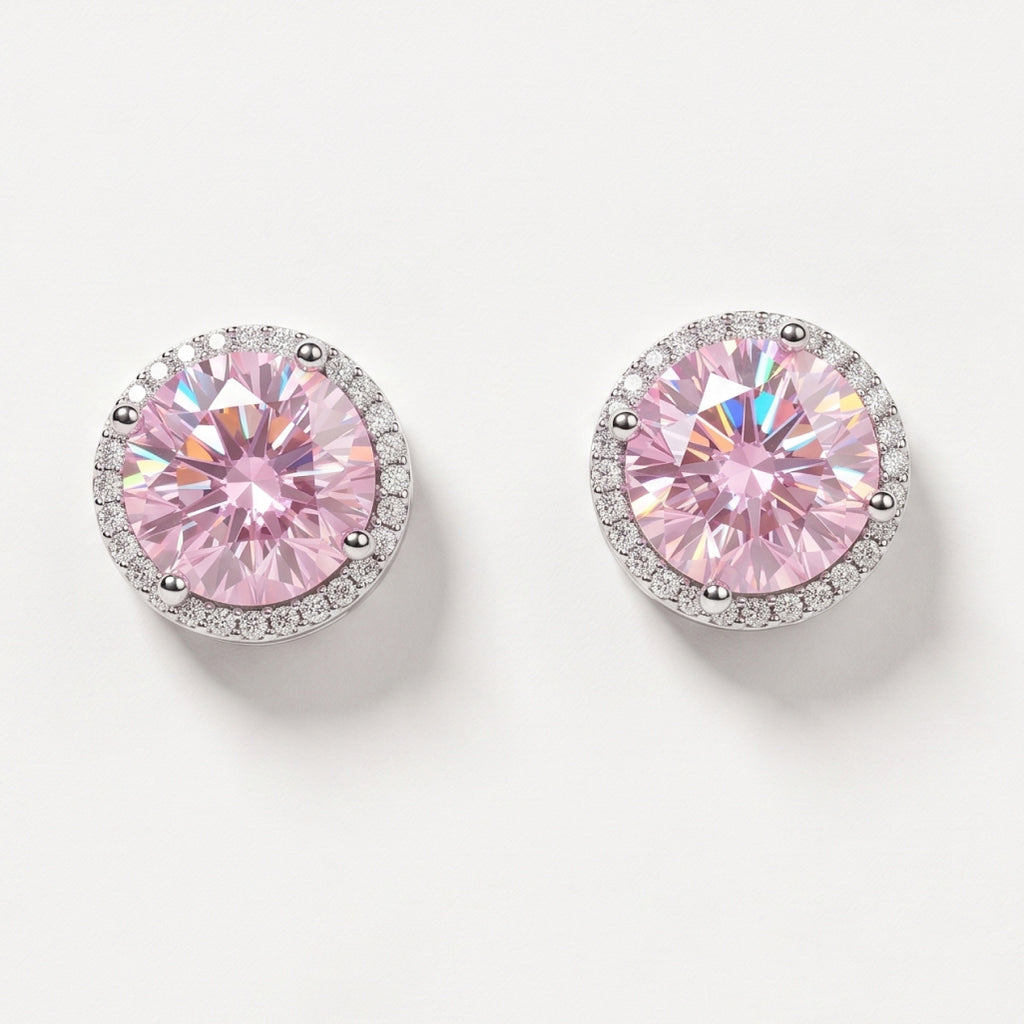 Quatrefoil Cross Studs