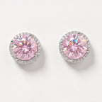 Quatrefoil Cross Studs