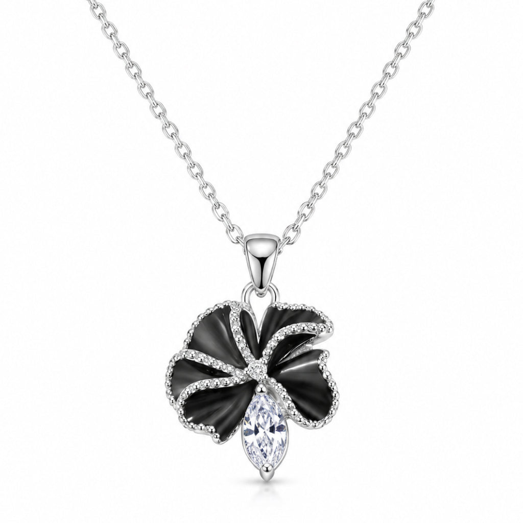 Pearl Leaf Necklace