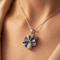 Pearl Leaf Necklace