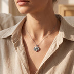 Pearl Leaf Necklace