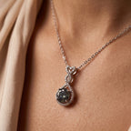 Teal Drop Necklace