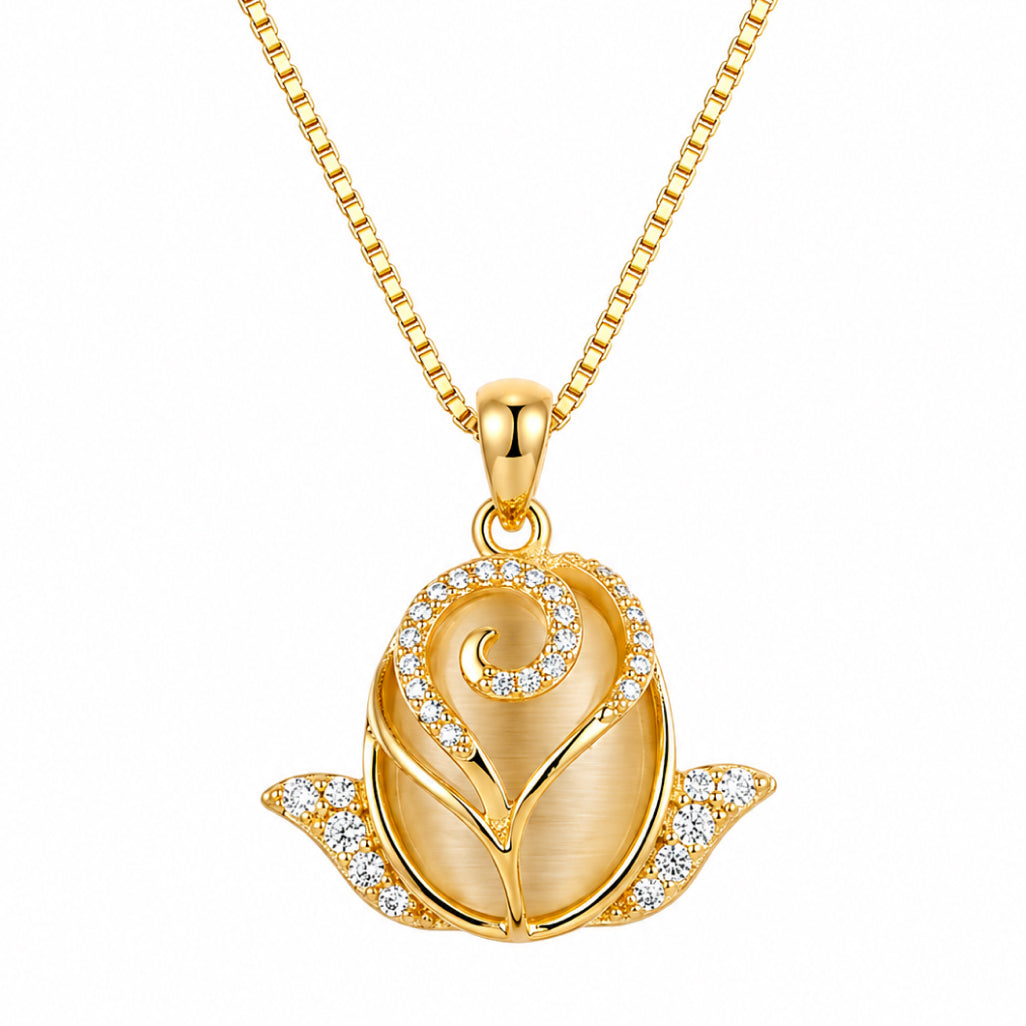 Rainbow V Necklace