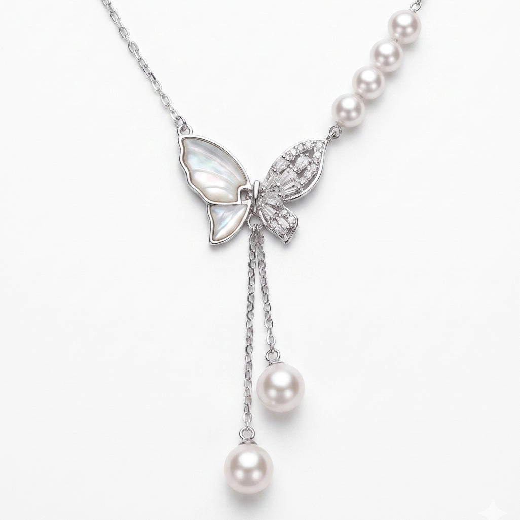 Swan Stone Necklace