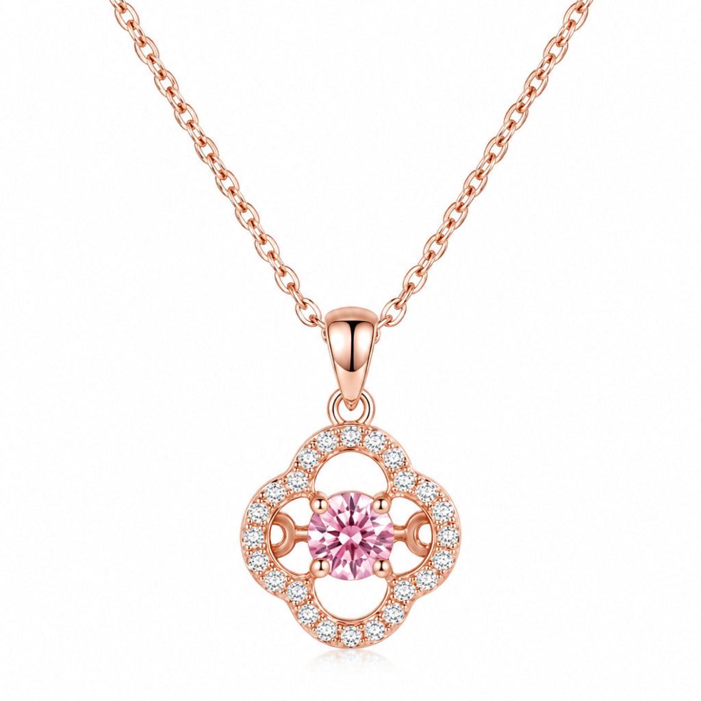 Blue Flower Necklace