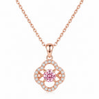 Blue Flower Necklace