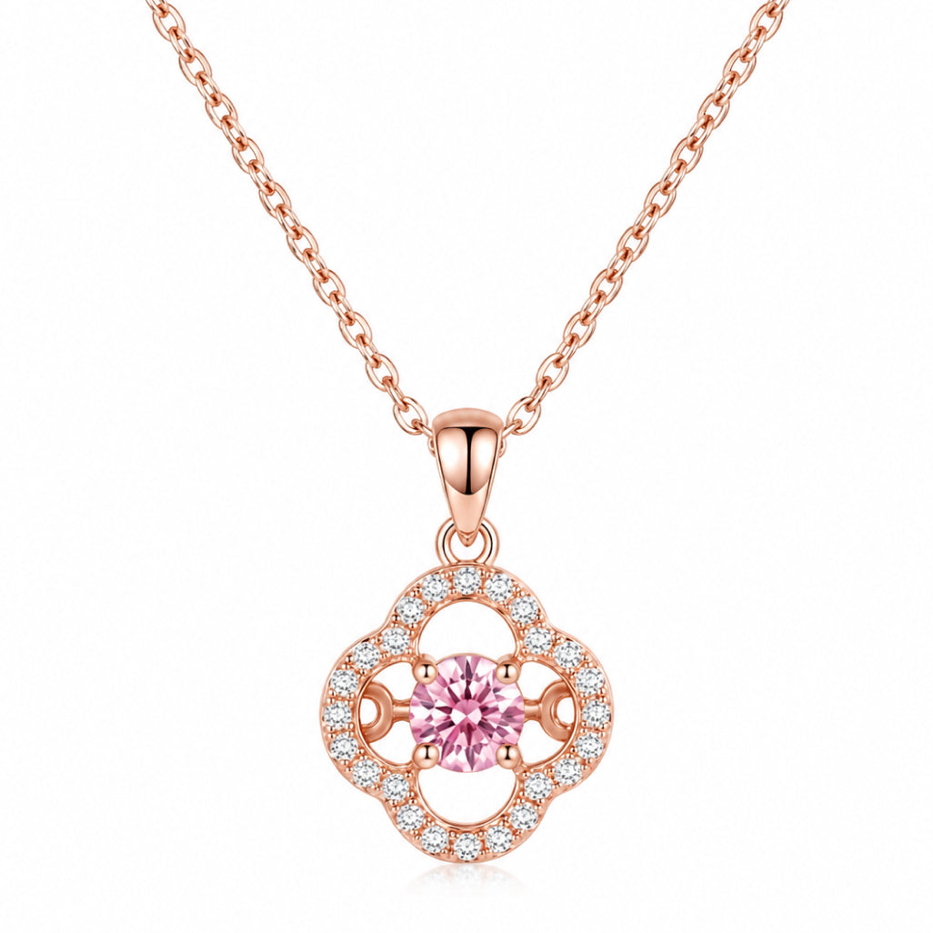 Blue Flower Necklace