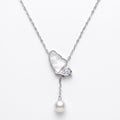 Pearl Fan Necklace