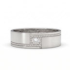Milgrain Solitaire Band Ring
