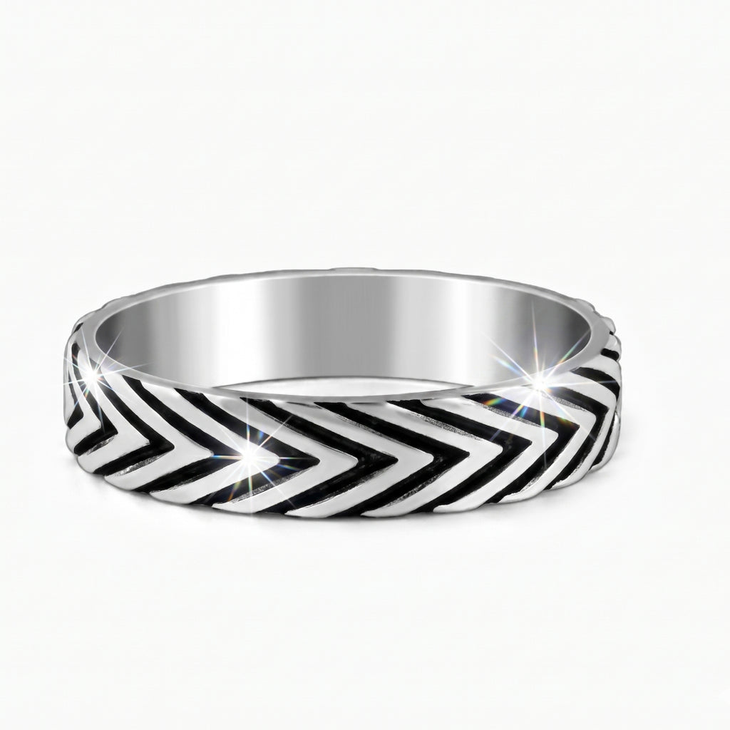 Chevron Band Ring
