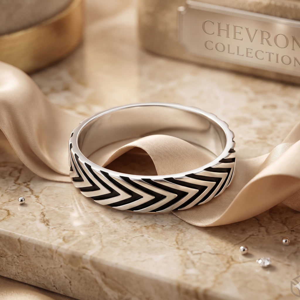 Chevron Band Ring