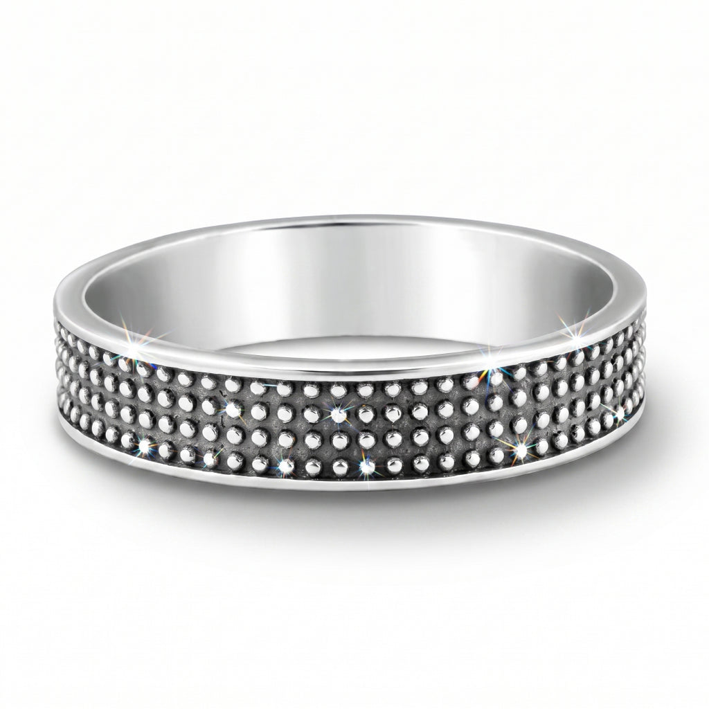 Dot Matrix Band Ring