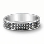 Dot Matrix Band Ring