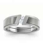 Dual Stone Band Ring