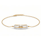 Gold Double Link Bracelet