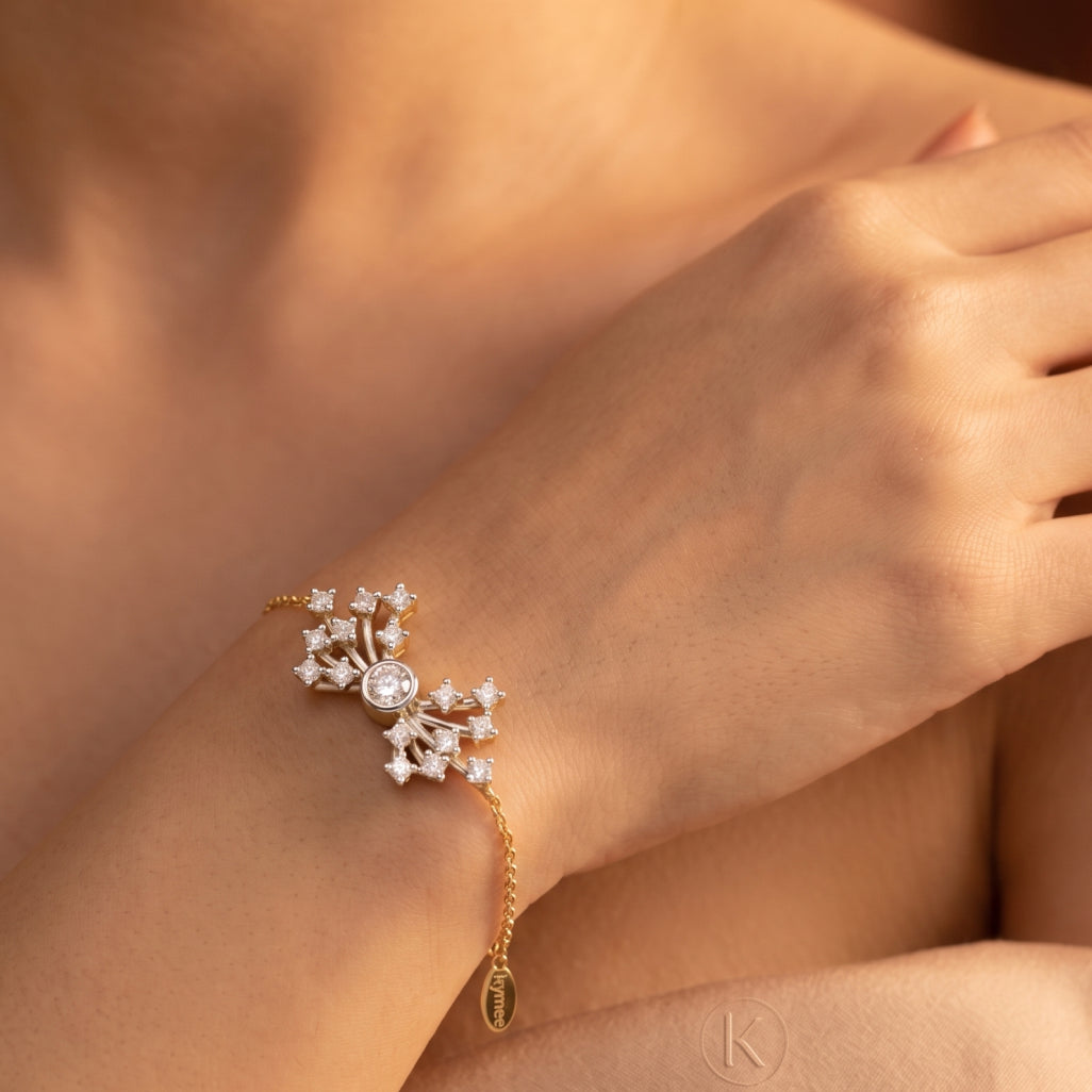 Gold Starburst Bracelet