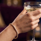 Gold Bezel Tennis Bracelet