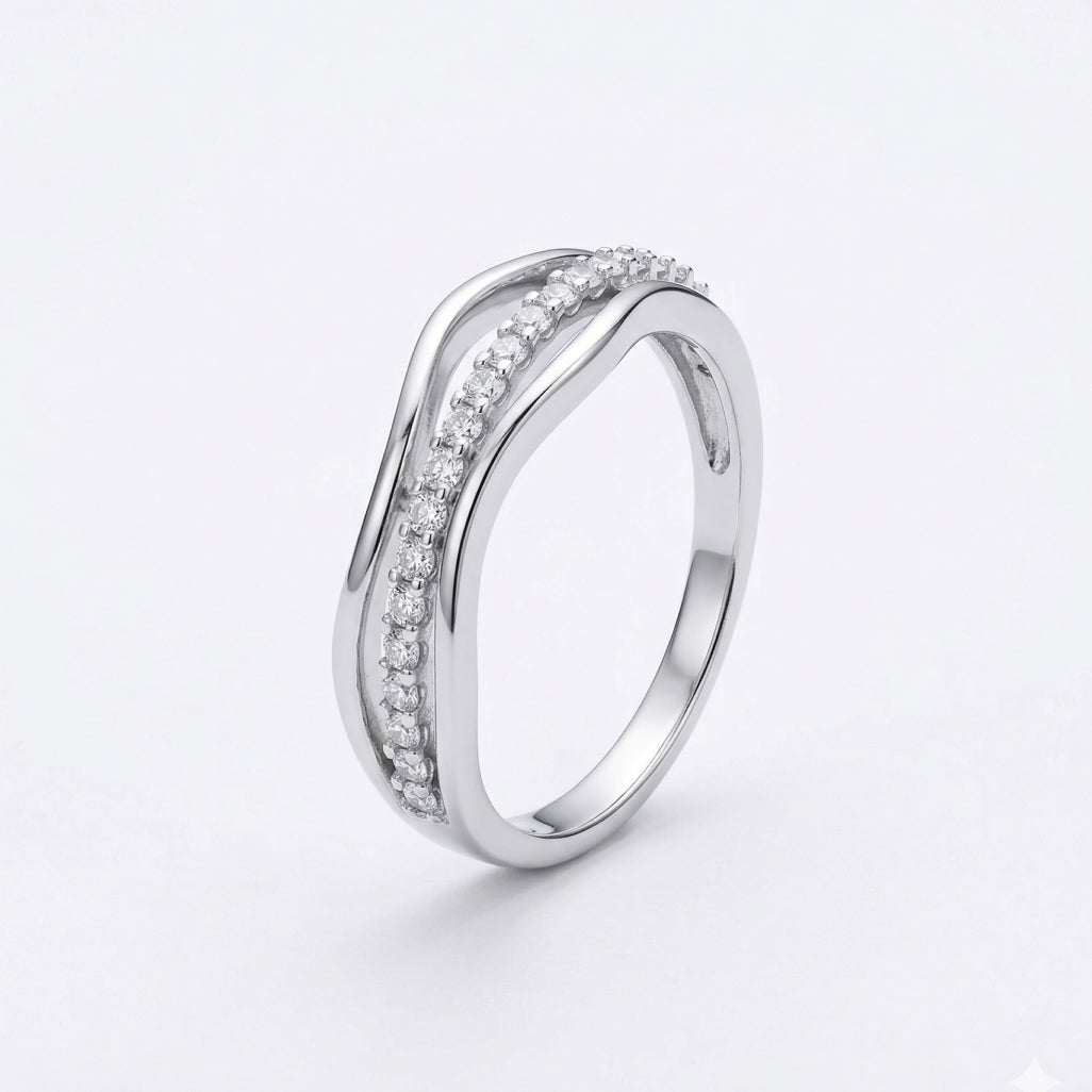 Aria Marquise Tiered Band