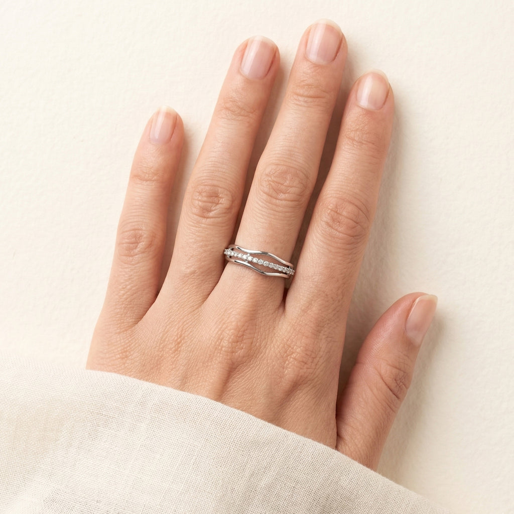 Aria Marquise Tiered Band