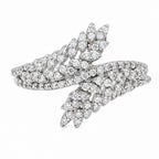Chevron Leaf Moissanite Jewellery Set