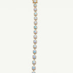 Opal Cushion Bezel Tennis Bracelet