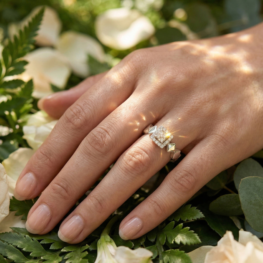 Love Knot Open Shank Ring