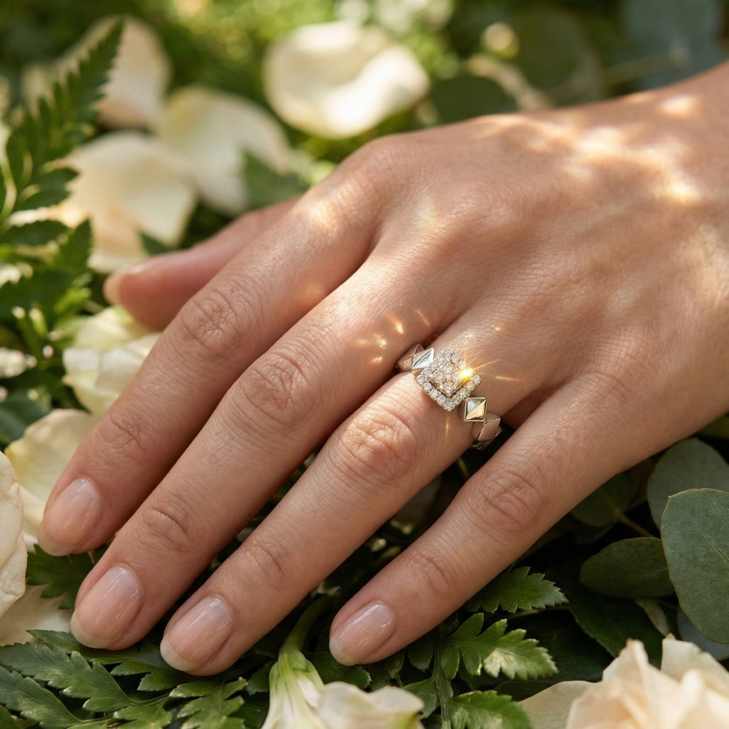 Love Knot Open Shank Ring