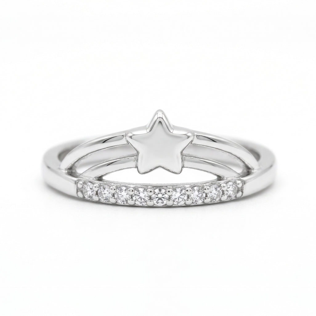 Double Rail Spike Center Ring