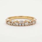 Mixed Cut Scatter Eternity Band