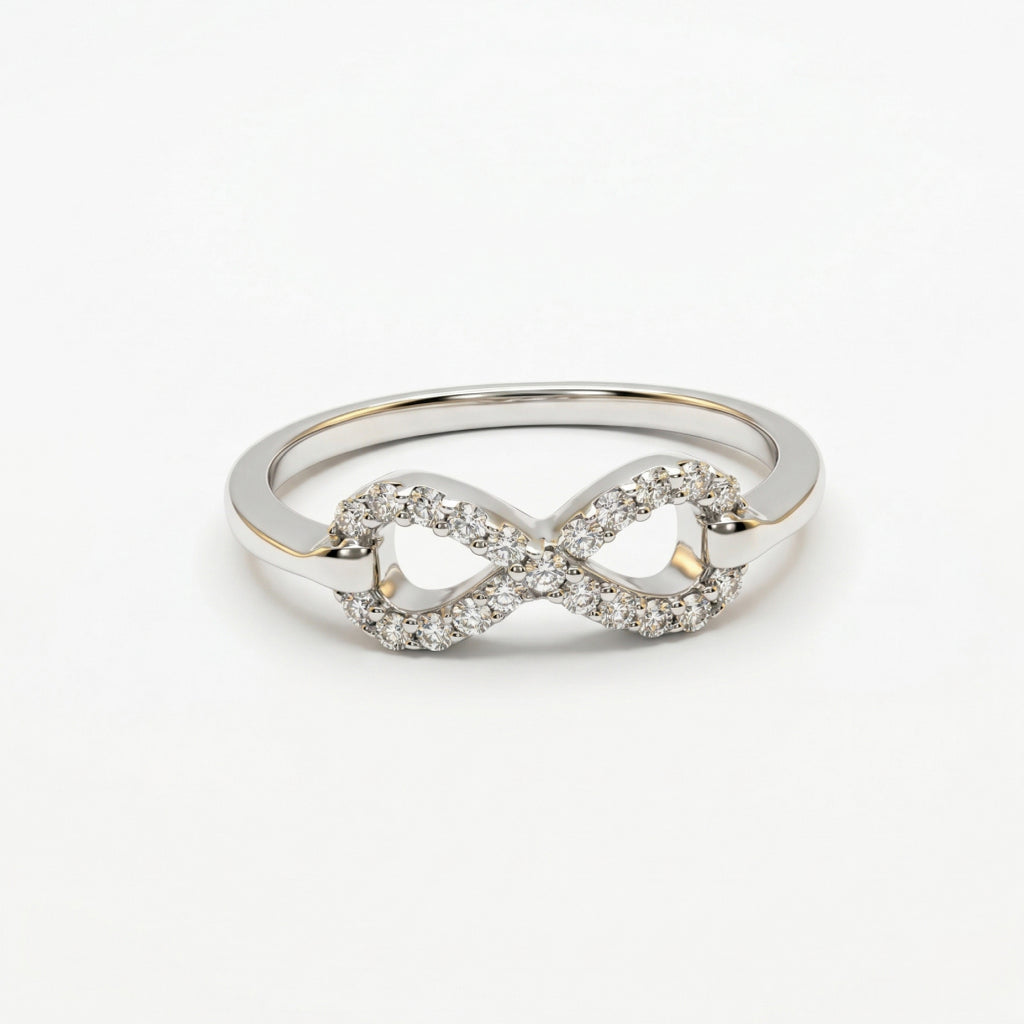 Forever Loop â€“ 925 Silver Infinity Ring