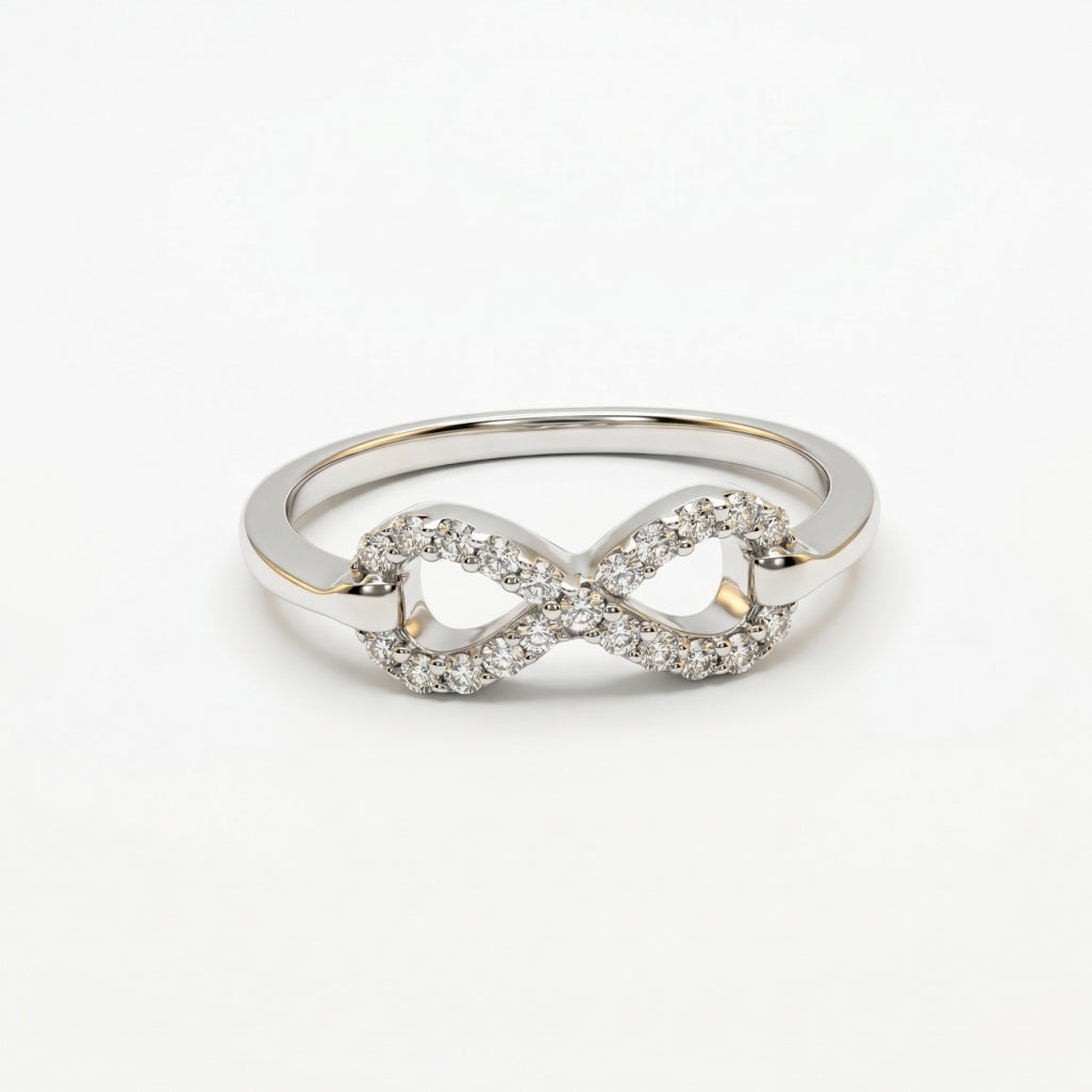 Forever Loop â€“ 925 Silver Infinity Ring
