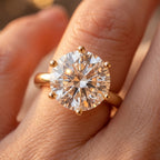 Six-Prong Round Brilliant Solitaire Ring