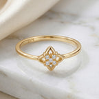 Moroccan Star Cluster Ring