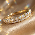 Scallop Edge Large Round Dual Row Band