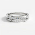Double Row Eternity Band