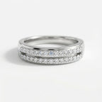 Double Row Eternity Band
