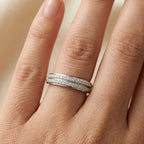 Double Row Eternity Band