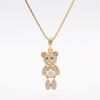 Heart Bear Necklace