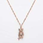 Stone Teddy Necklace
