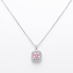 Blush Cushion Necklace