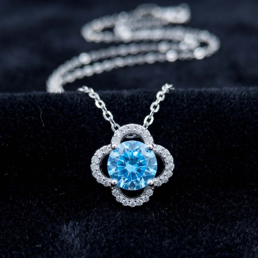 Ice Clover Necklace