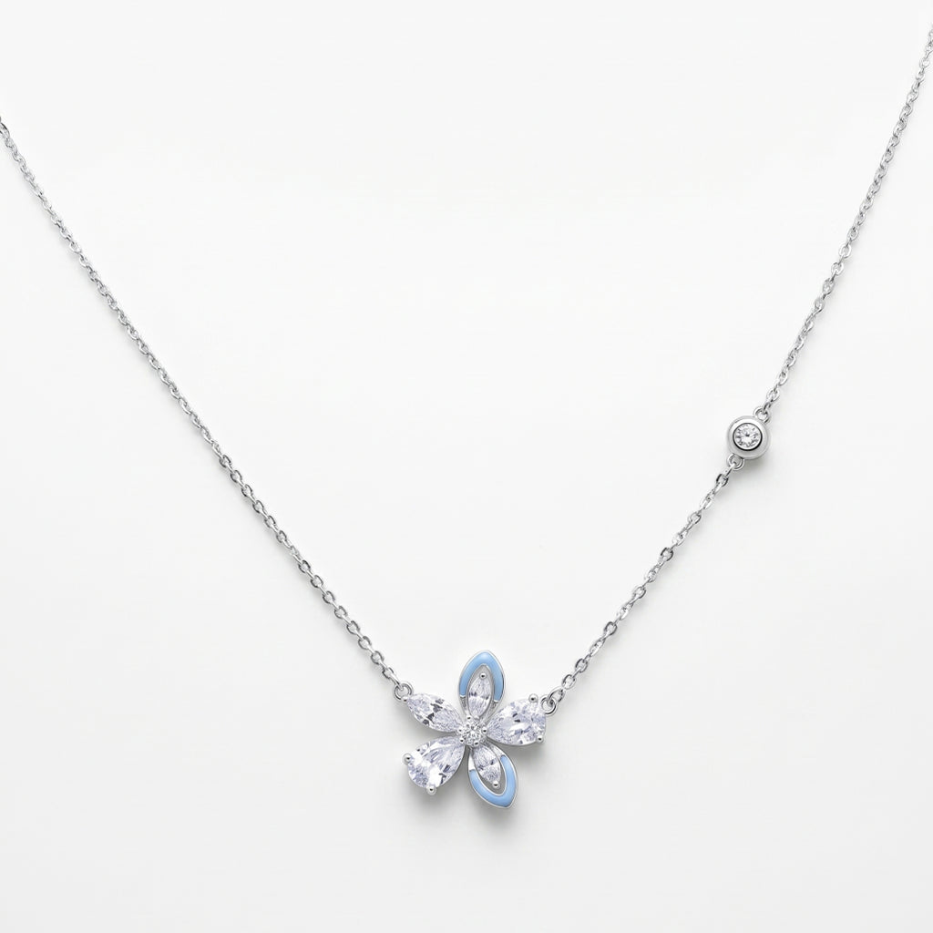 Blue Bloom Necklace