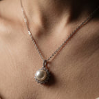 Pearl Sun Necklace