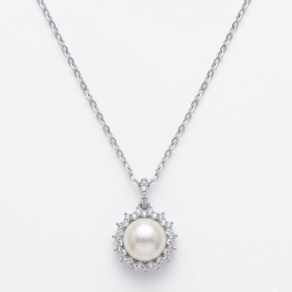 Pearl Sun Necklace